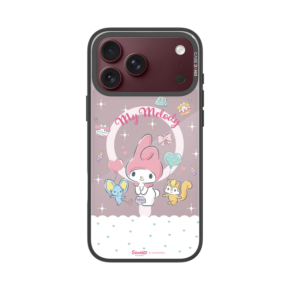 Melody and Friends Snap-On Cover — iPhone 18 Pro Max — Complete Case Set