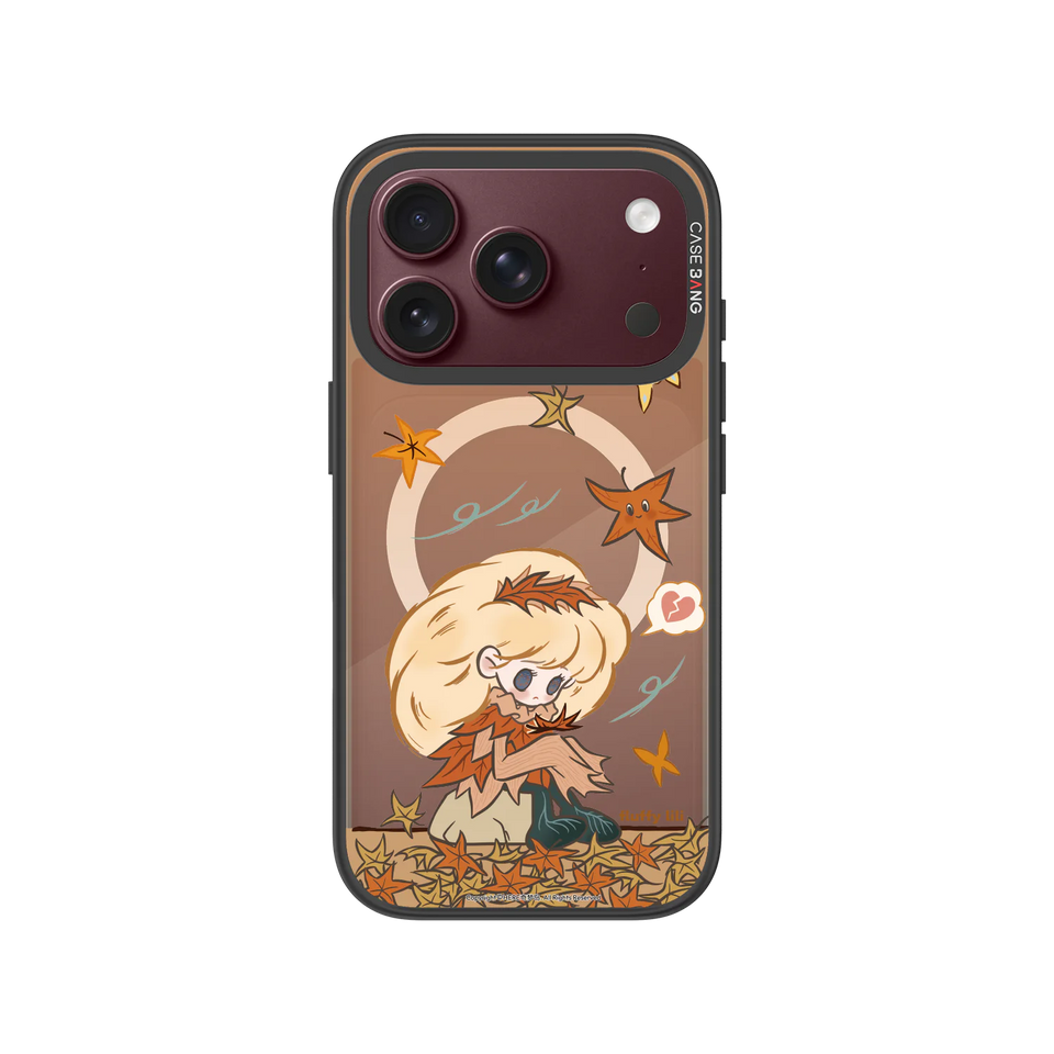 Autumn Maple Whisper Snap-On Phone Case — iPhone 18 Pro — Complete Case Set