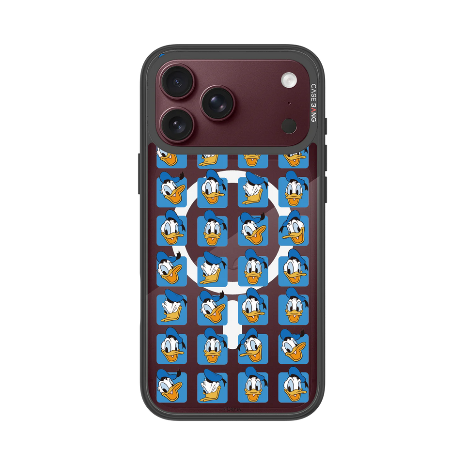 Big Head Donald Snap-On Phone Case — iPhone 18 Pro Max — Complete Case Set