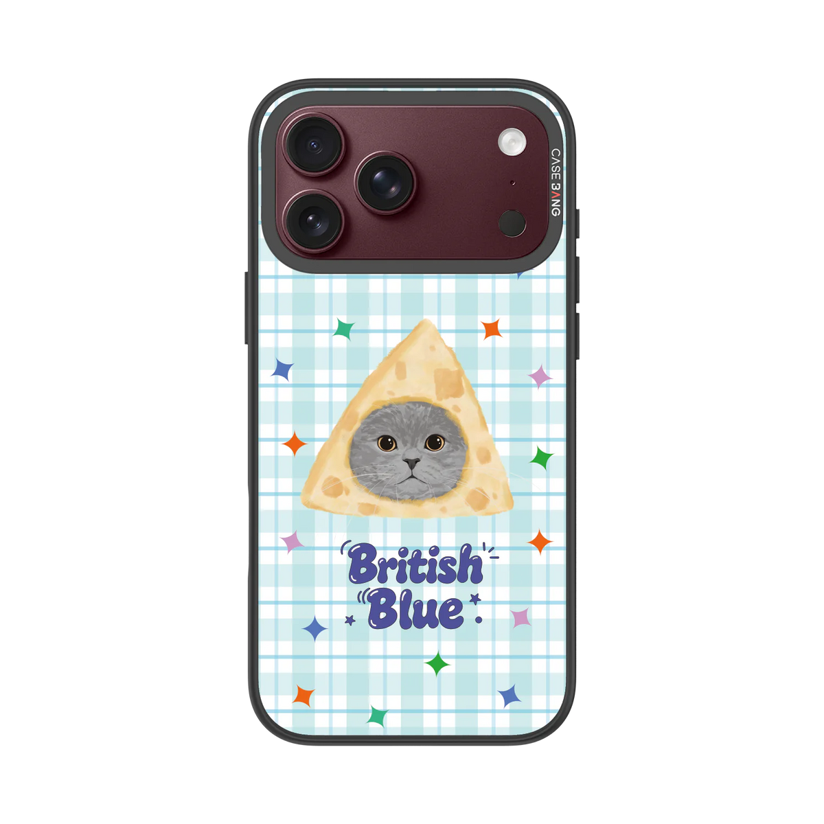 British Blue Snap-On Phone Case — iPhone 18 Pro Max — Complete Case Set