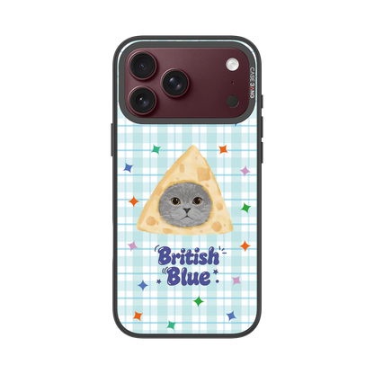 British Blue Snap-On Phone Case — iPhone 18 Pro Max — Complete Case Set
