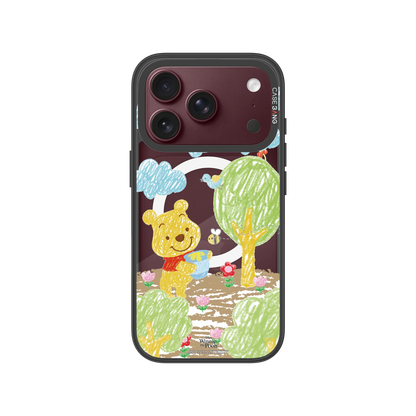 Crayon Pooh Snap-On Cover — iPhone 18 Pro — Complete Case Set