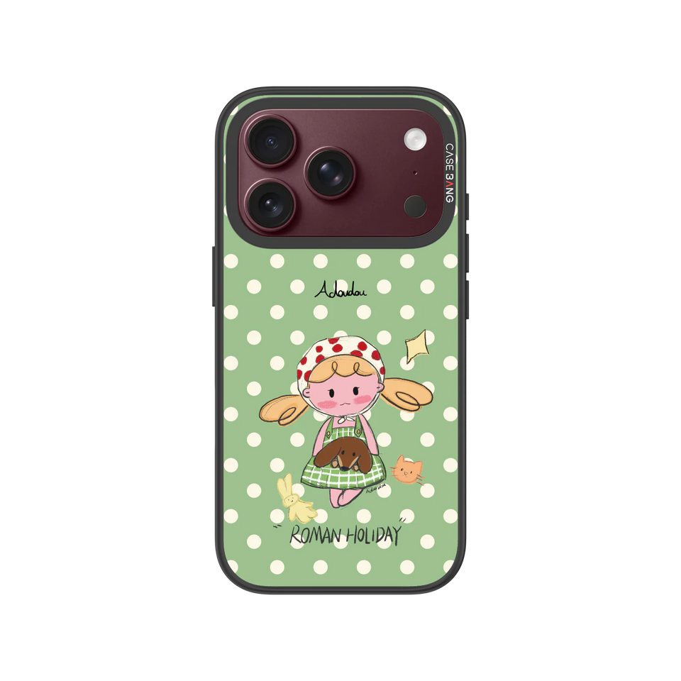 Roman Holiday Snap-On Phone Case — iPhone 18 Pro — Complete Case Set