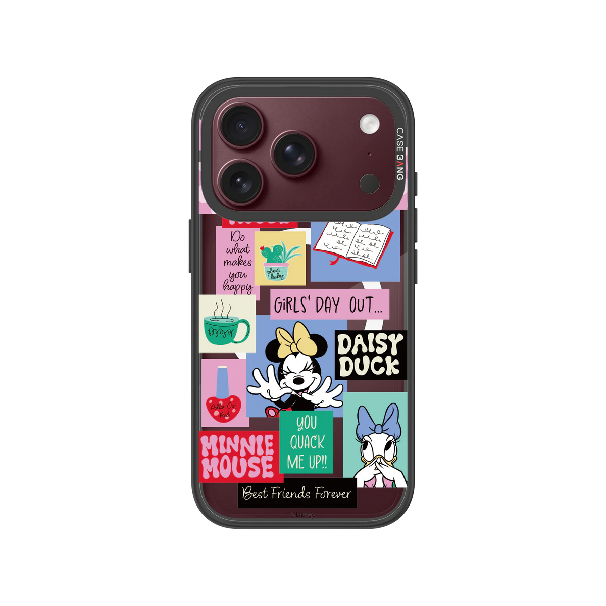 Pop Collage Minnie Snap-On Phone Case — iPhone 18 Pro — Complete Case Set
