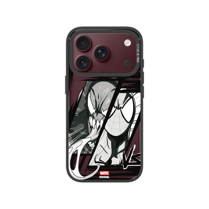 Spider Man Sketch Snap-On Phone Case — iPhone 18 Pro — Complete Case Set