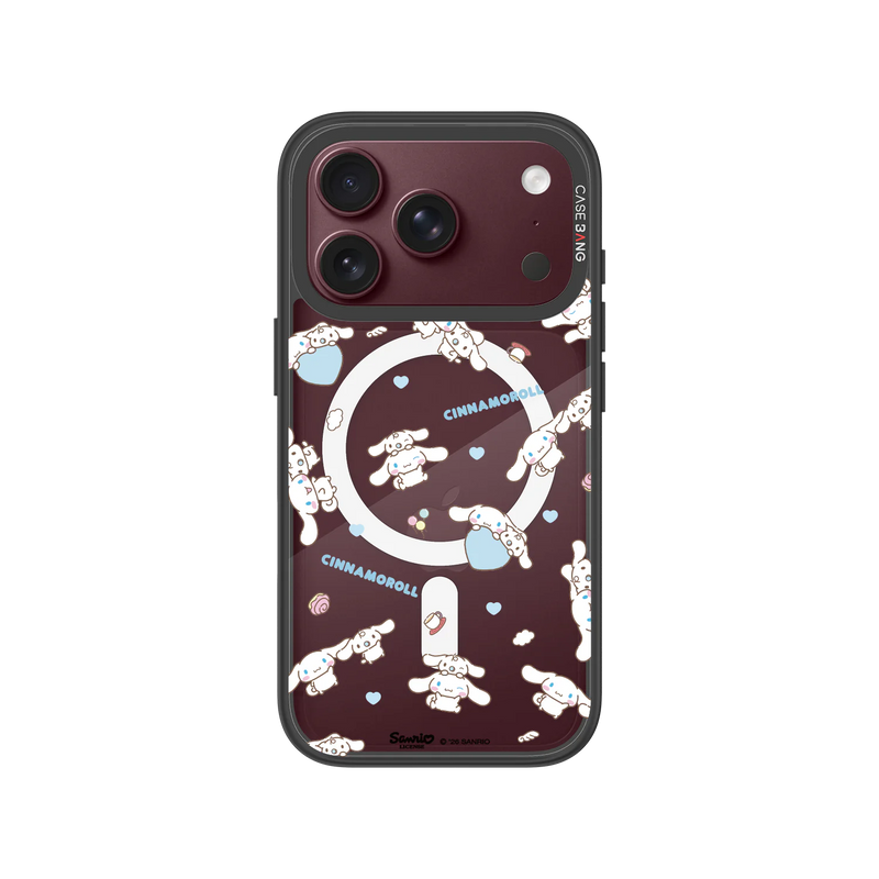 Cinnamoroll Confetti Snap-On Phone Case — iPhone 18 Pro — Complete Case Set