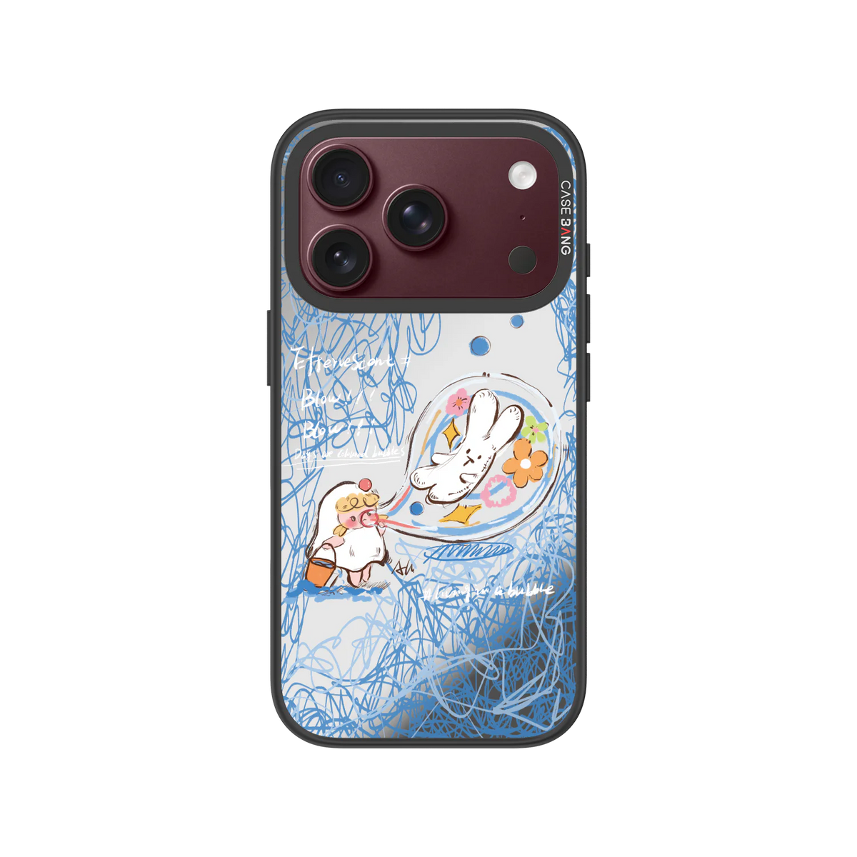 Colorful Bubbles Snap-On Phone Case — iPhone 18 Pro — Complete Case Set