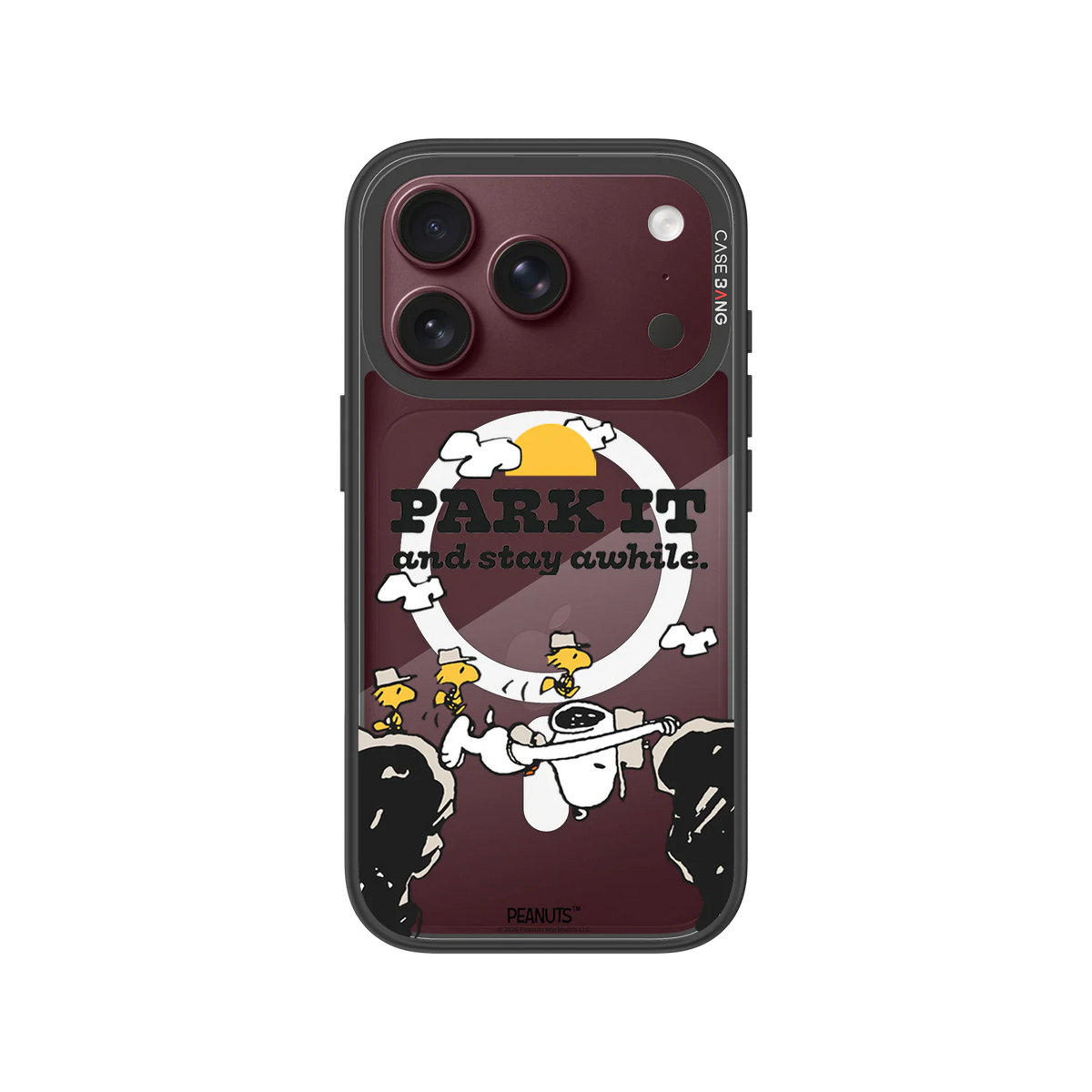 Snoopy Park Day Snap-On Cover — iPhone 18 Pro — Complete Case Set