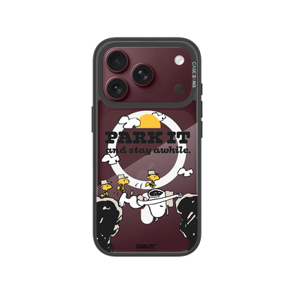 Snoopy Park Day Snap-On Cover — iPhone 18 Pro — Complete Case Set