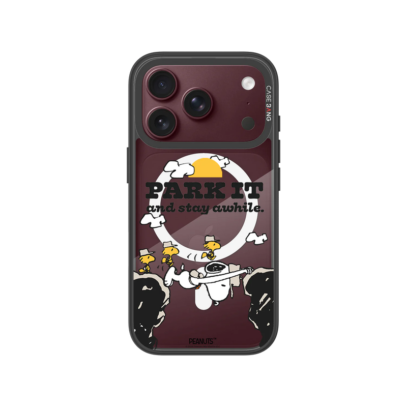 Snoopy Park Day Snap-On Cover — iPhone 18 Pro — Complete Case Set