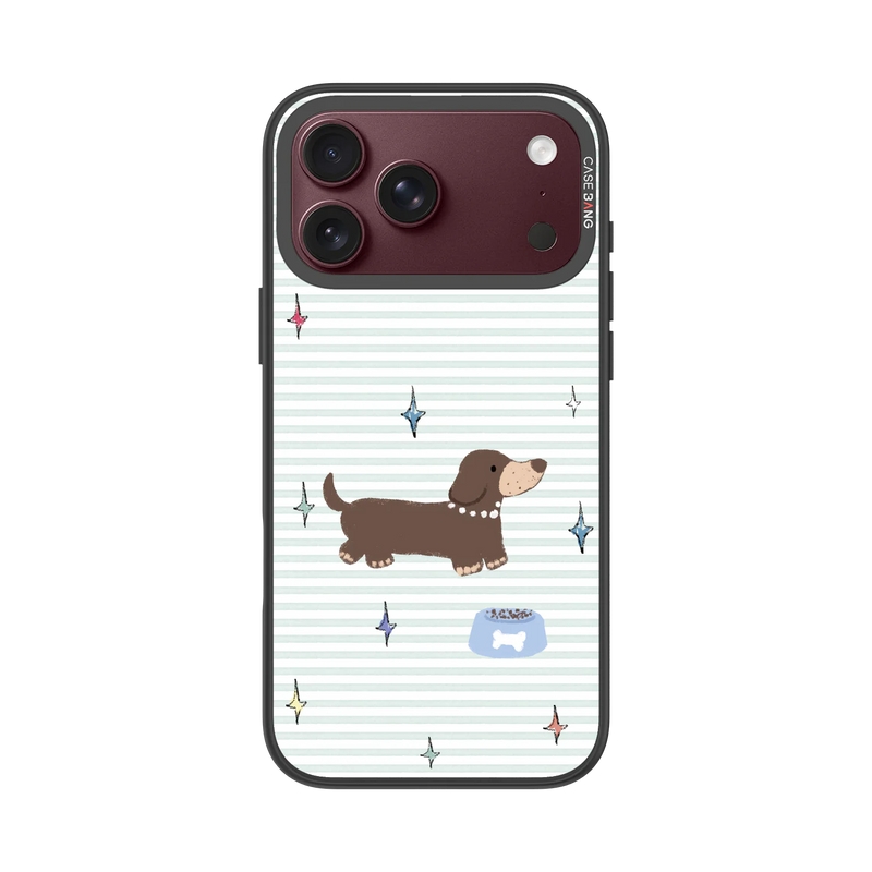 Elegant Puppy Snap-On Phone Case — iPhone 18 Pro Max — Complete Case Set