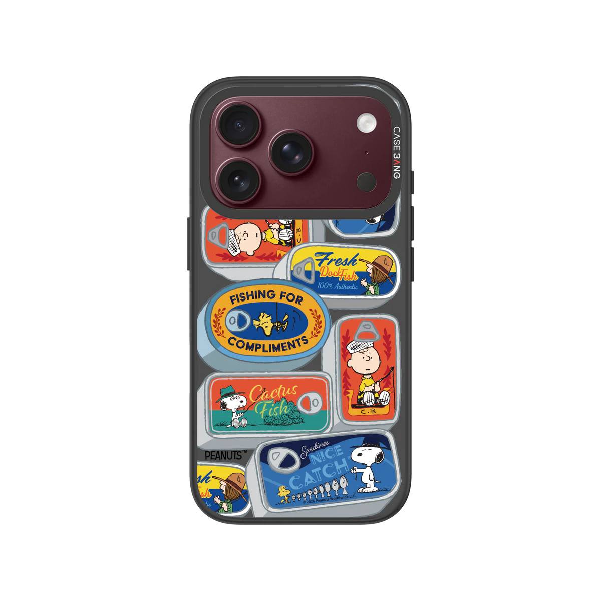 Peanuts Tin Snap-On Phone Case — iPhone 18 Pro — Complete Case Set