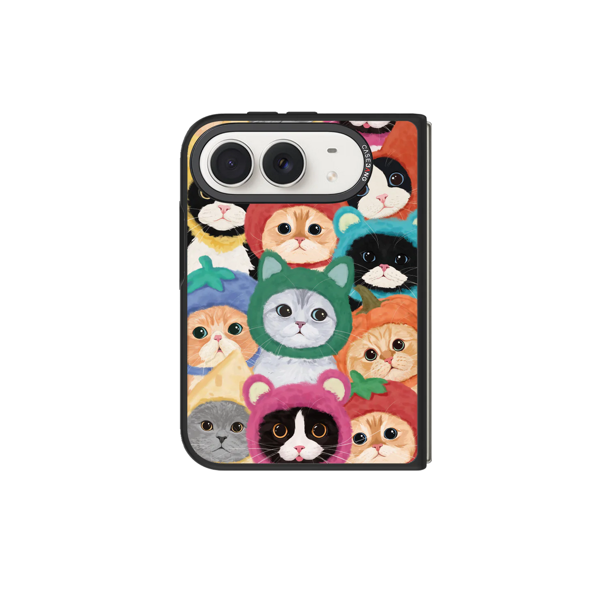 Cat Parade Snap-On Phone Case — iPhone Duo — Complete Case Set