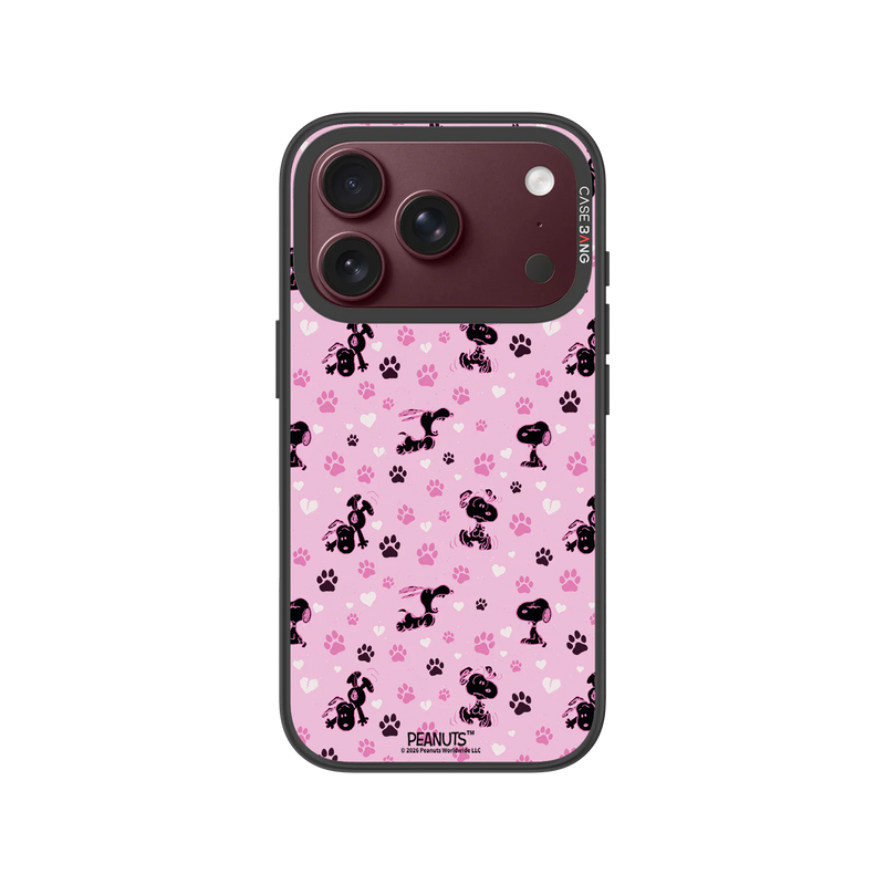 Snoopy Paw Prints Snap-On Phone Case — iPhone 18 Pro — Complete Case Set