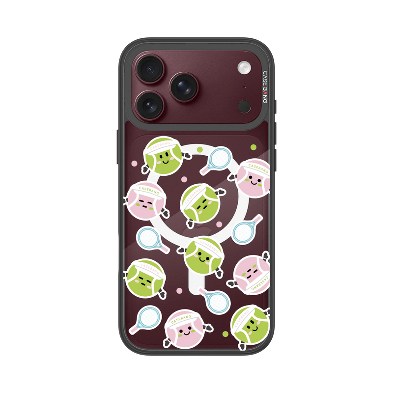 Dynamic Tennis Snap-On Phone Case — iPhone 18 Pro Max — Complete Case Set