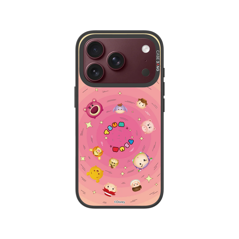 Tsum Pink Swirl Snap-On Phone Case — iPhone 18 Pro — Complete Case Set