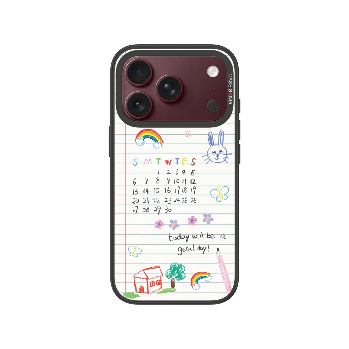 Lovely Planner Snap-On Phone Case — iPhone 18 Pro — Complete Case Set