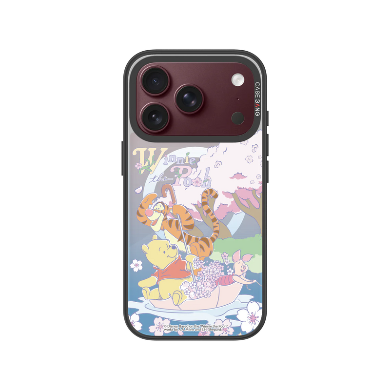Pooh Family Paddling Snap-On Phone Case — iPhone 18 Pro — Complete Case Set
