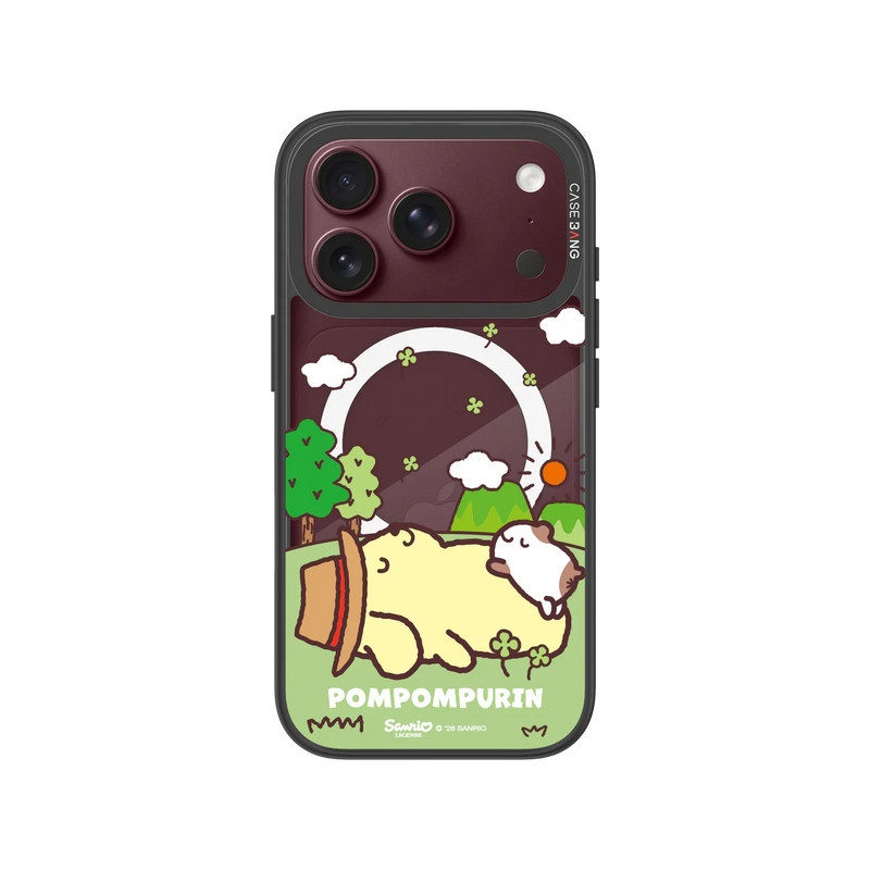 Spring Vibes Pompom Snap-On Phone Case — iPhone 18 Pro — Complete Case Set