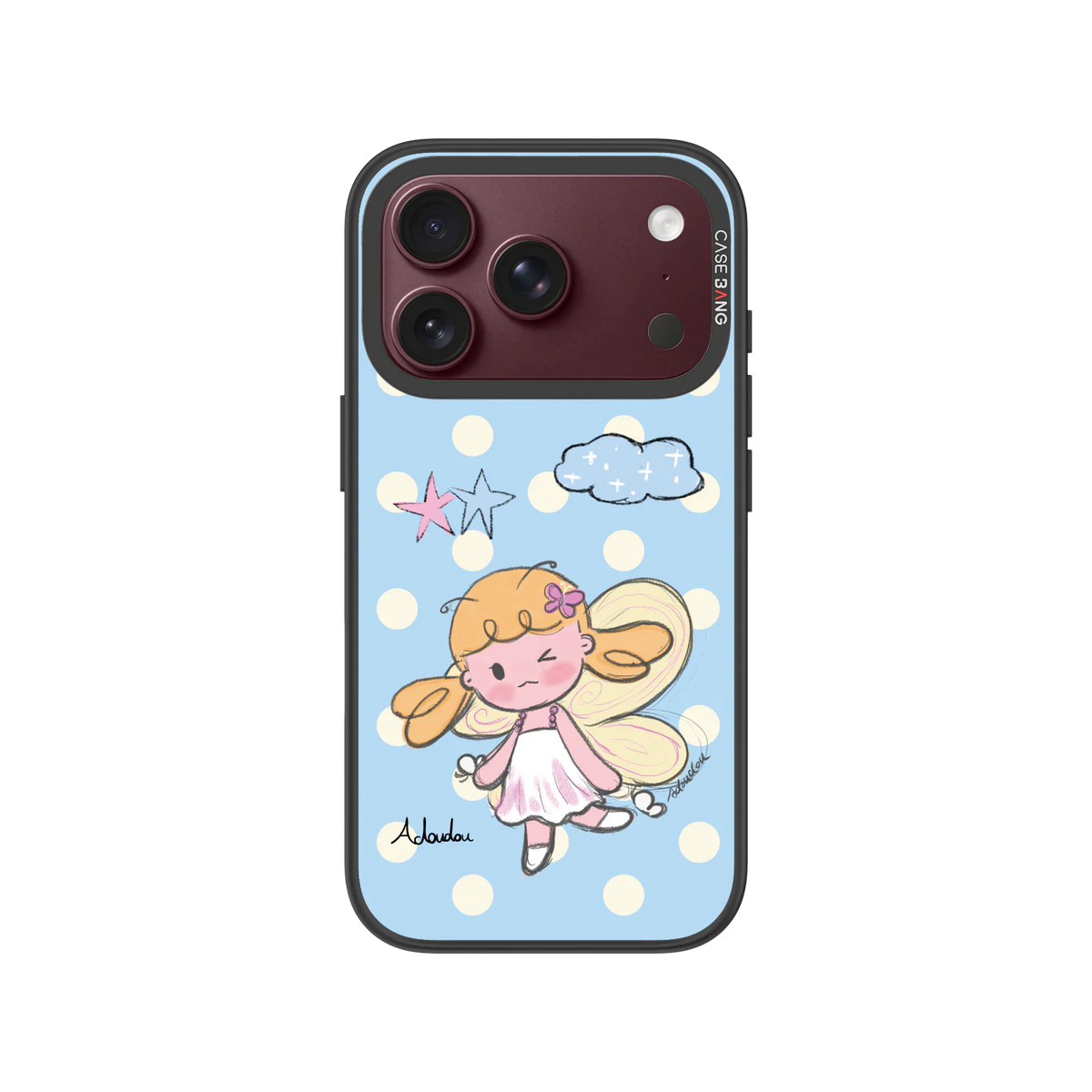 Sky Girl Snap-On Phone Case — iPhone 18 Pro — Complete Case Set