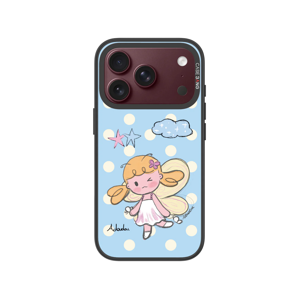 Sky Girl Snap-On Phone Case — iPhone 18 Pro — Complete Case Set