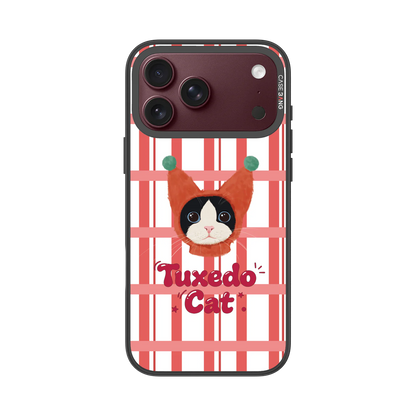 Tuxedo Cat Snap-On Phone Case — iPhone 18 Pro Max — Complete Case Set