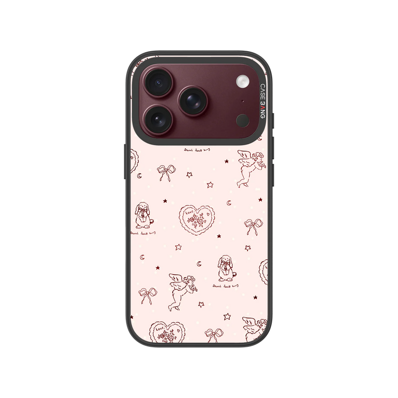 Heart Password Snap-On Case — iPhone 18 Pro — Complete Case Set