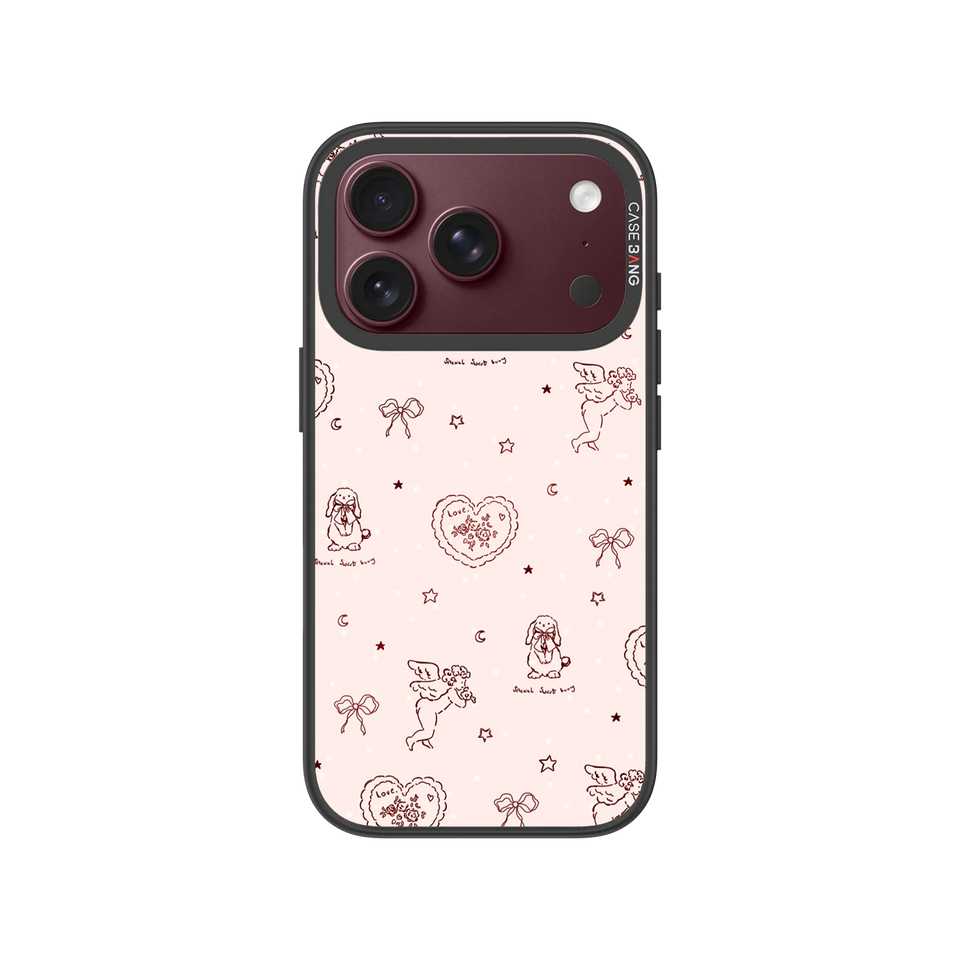 Heart Password Snap-On Case — iPhone 18 Pro — Complete Case Set