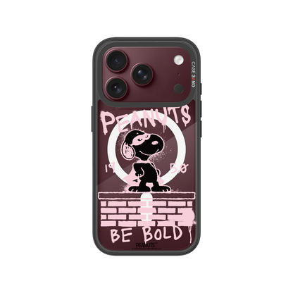 Be Bold Snoopy Snap-On Phone Case — iPhone 18 Pro — Complete Case Set