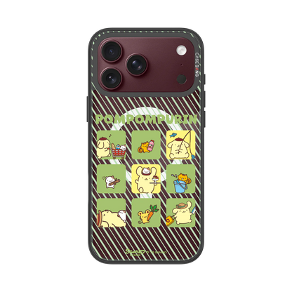 Pompom Spring Picnic Snap-On Phone Case — iPhone 18 Pro Max — Complete Case Set