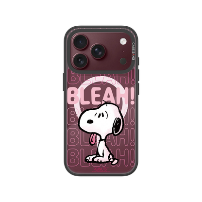 Snoopy Bleah Snap-On Phone Case — iPhone 18 Pro — Complete Case Set