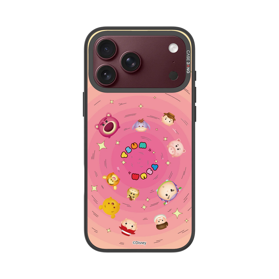 Tsum Pink Swirl Snap-On Phone Case — iPhone 18 Pro Max — Complete Case Set