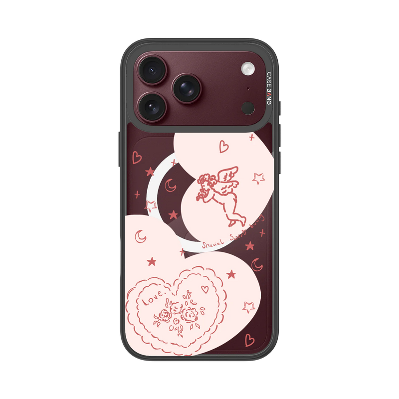 Heart Signal Snap-On Case — iPhone 18 Pro Max — Complete Case Set
