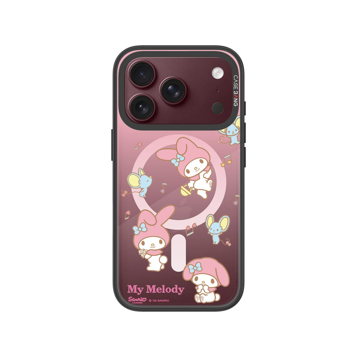 Musical Melody Snap-On Cover — iPhone 18 Pro — Complete Case Set