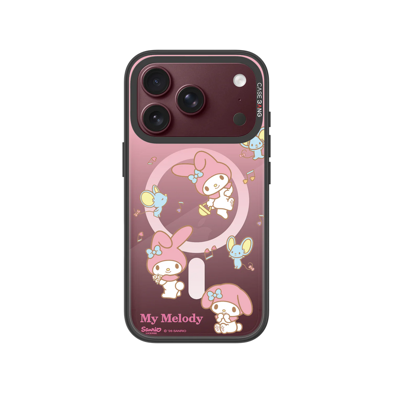 Musical Melody Snap-On Cover — iPhone 18 Pro — Complete Case Set