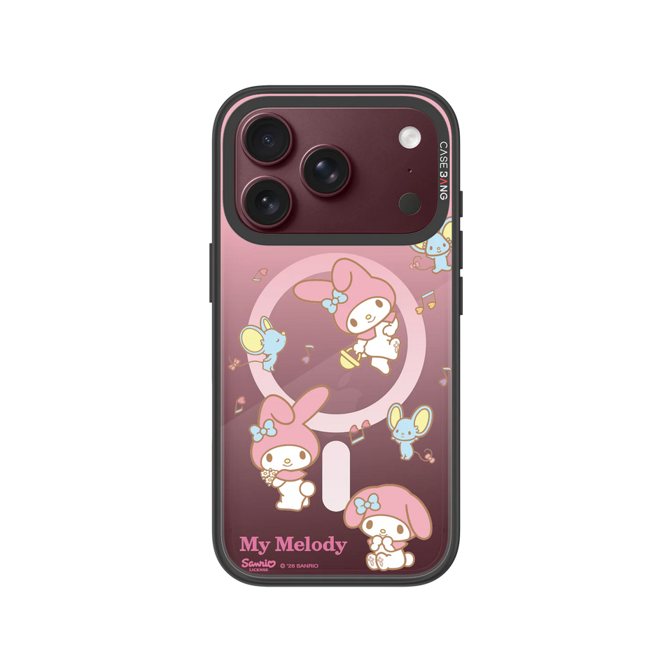 Musical Melody Snap-On Cover — iPhone 18 Pro — Complete Case Set