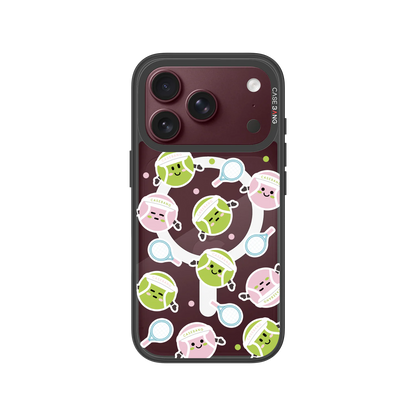 Dynamic Tennis Snap-On Phone Case — iPhone 18 Pro — Complete Case Set