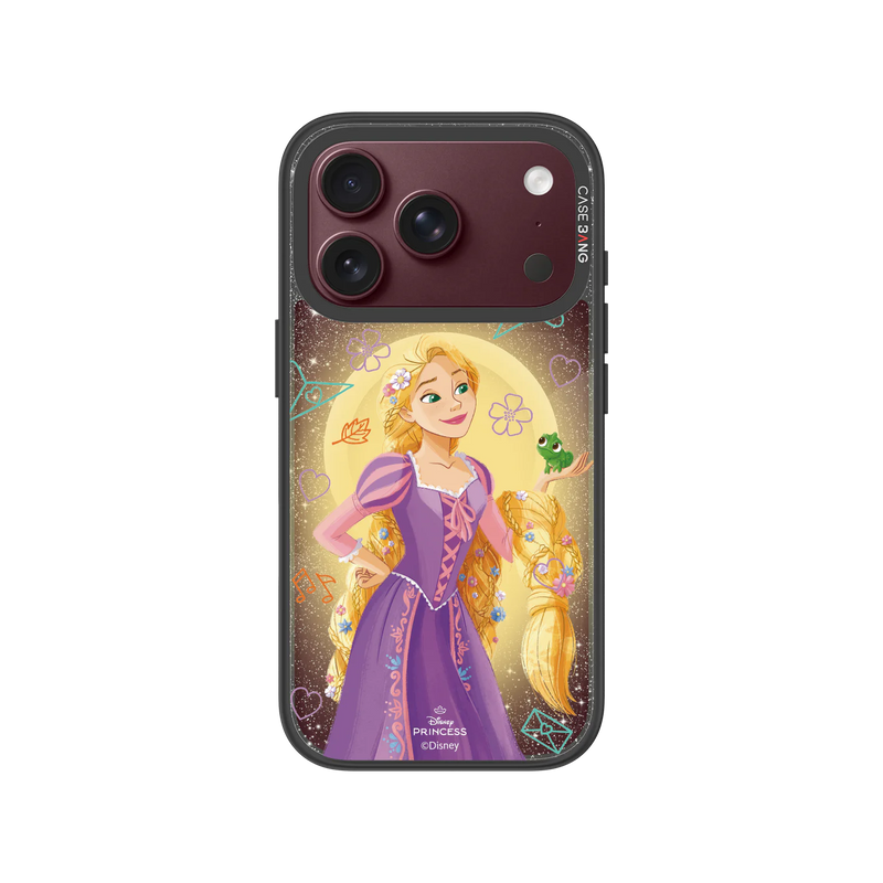 Floral Rapunzel Snap-On Cover — iPhone 18 Pro — Complete Case Set
