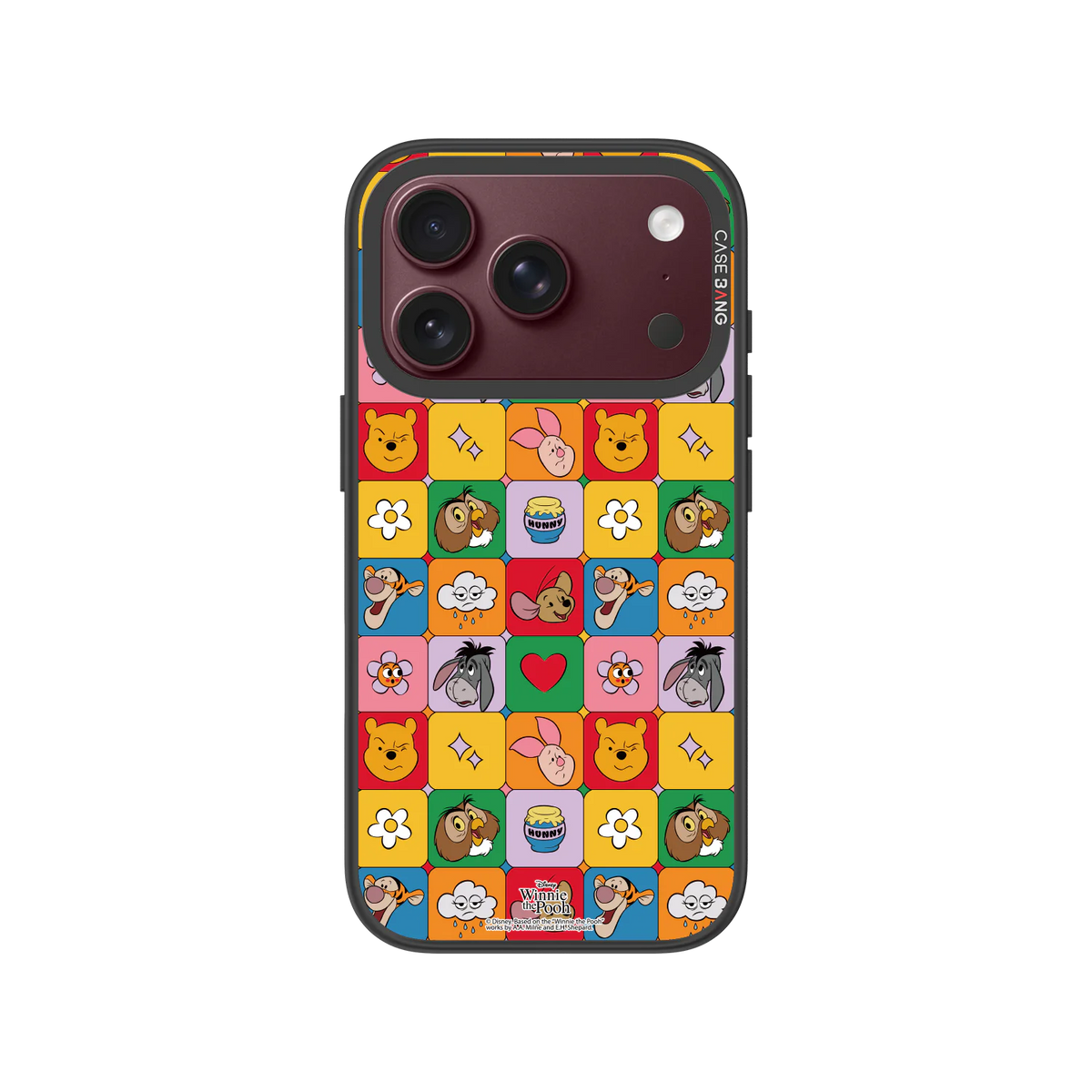 Pooh Match Game Snap-On Cover — iPhone 18 Pro — Complete Case Set