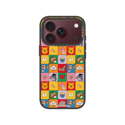 Pooh Match Game Snap-On Cover — iPhone 18 Pro — Complete Case Set