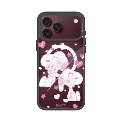 Romantic Snoopy Snap-On Phone Case — iPhone 18 Pro Max — Complete Case Set