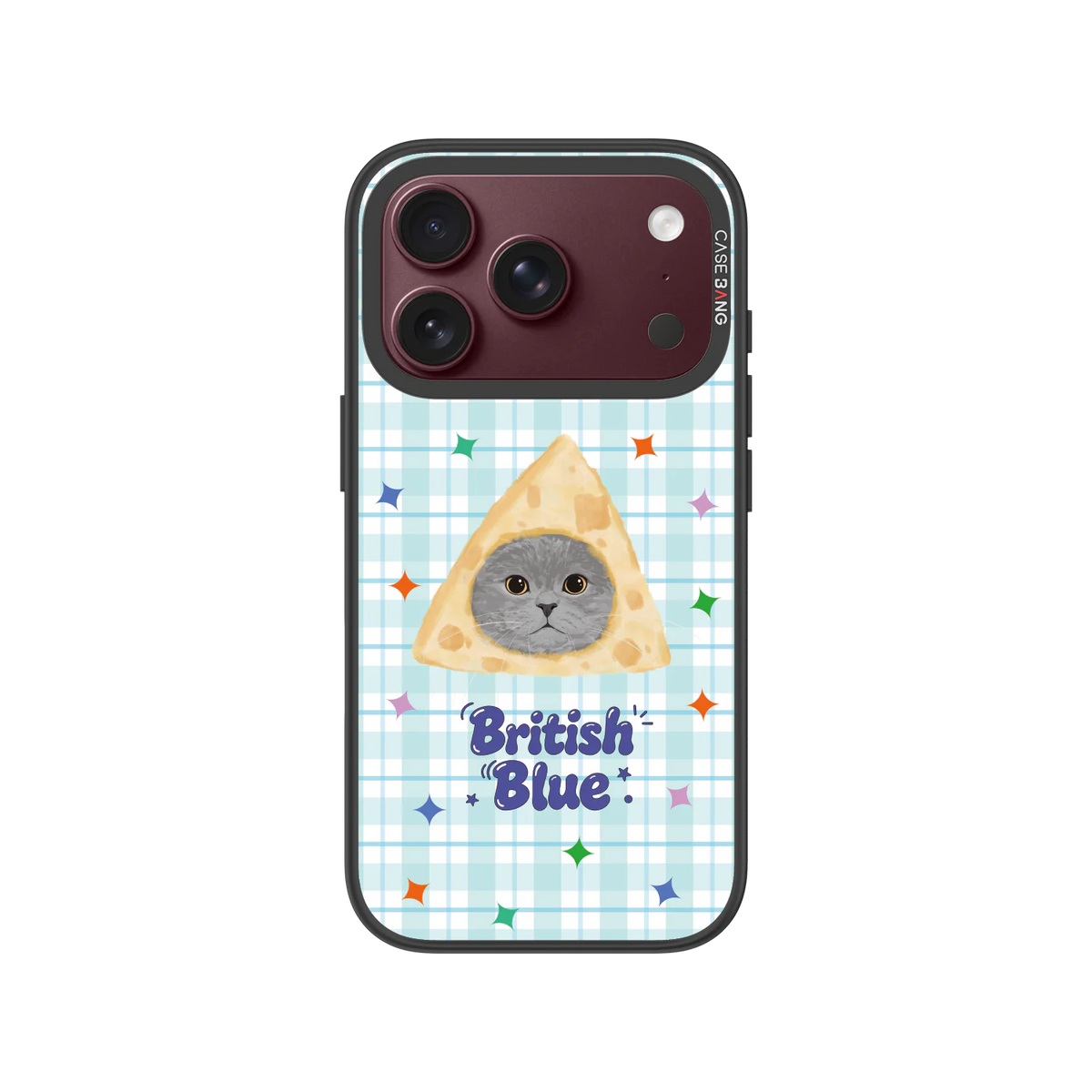 British Blue Snap-On Phone Case — iPhone 18 Pro — Complete Case Set