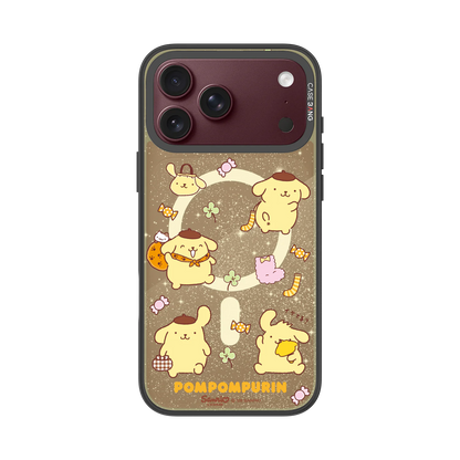 Happy Pompom Snap-On Phone Case — iPhone 18 Pro Max — Complete Case Set