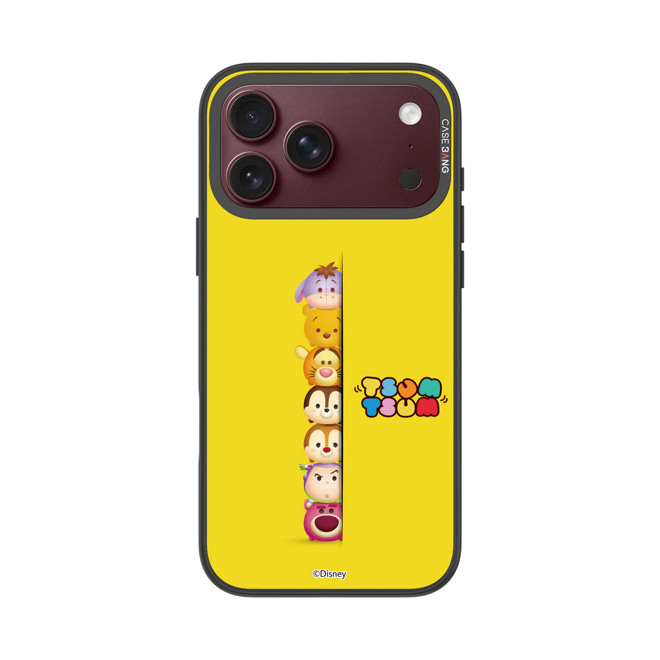 Tsum Yellow Strip Snap-On Phone Case — iPhone 18 Pro Max — Complete Case Set