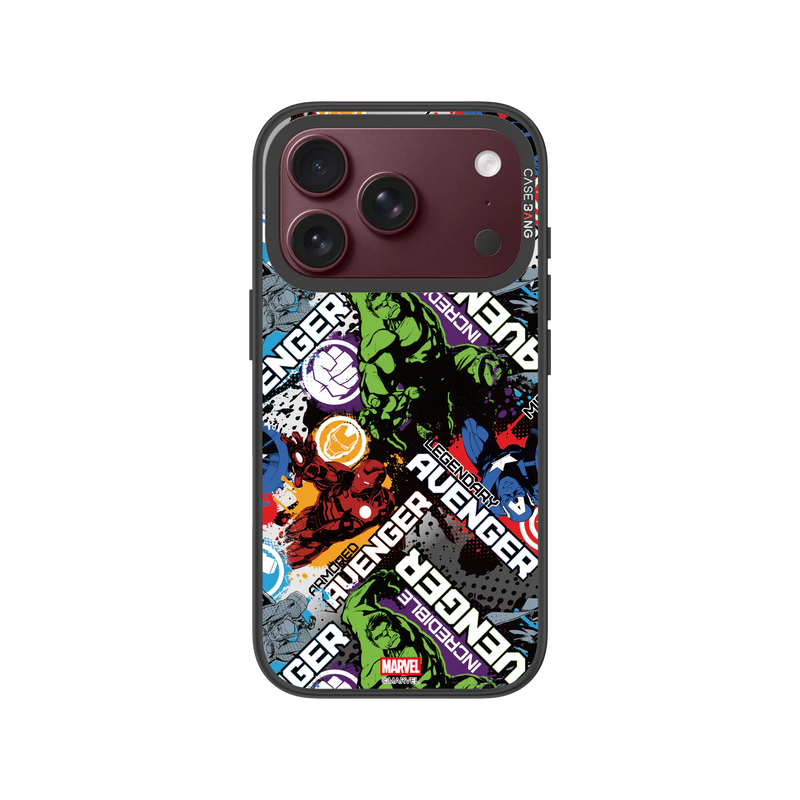 Avengers Family Snap-On Cover — iPhone 18 Pro — Complete Case Set