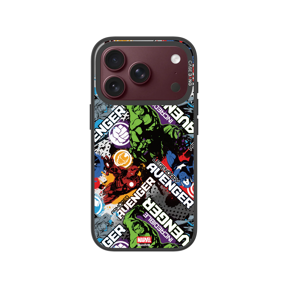 Avengers Family Snap-On Cover — iPhone 18 Pro — Complete Case Set