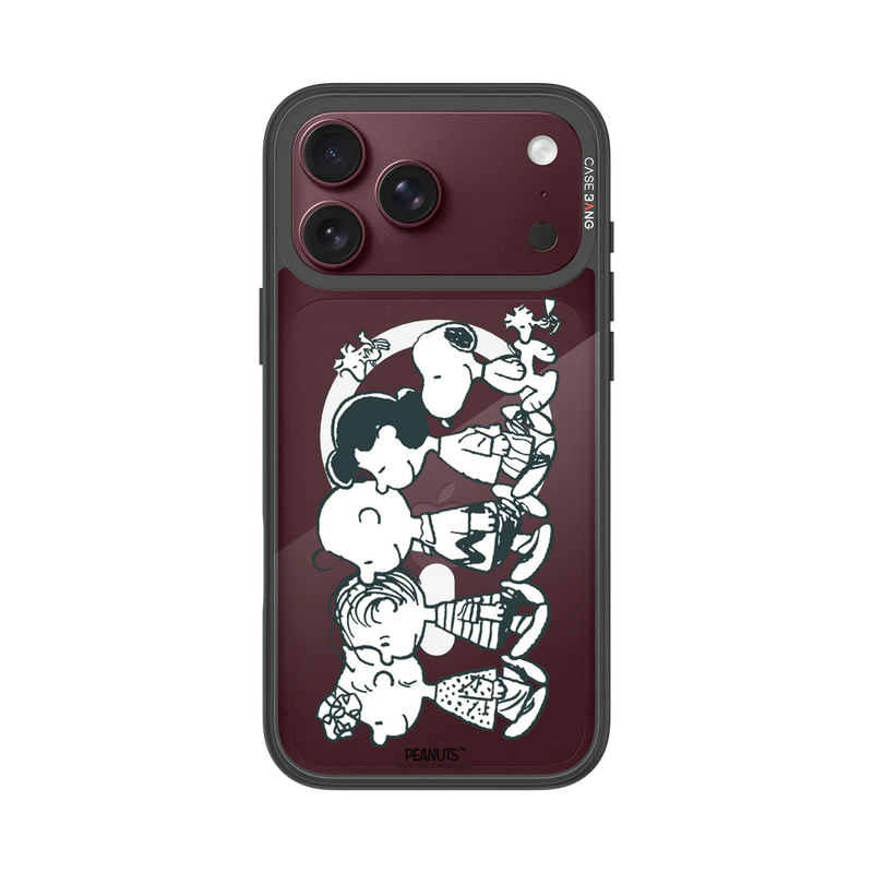Snoopy Friends Sketch Snap-On Cover — iPhone 18 Pro Max — Complete Case Set