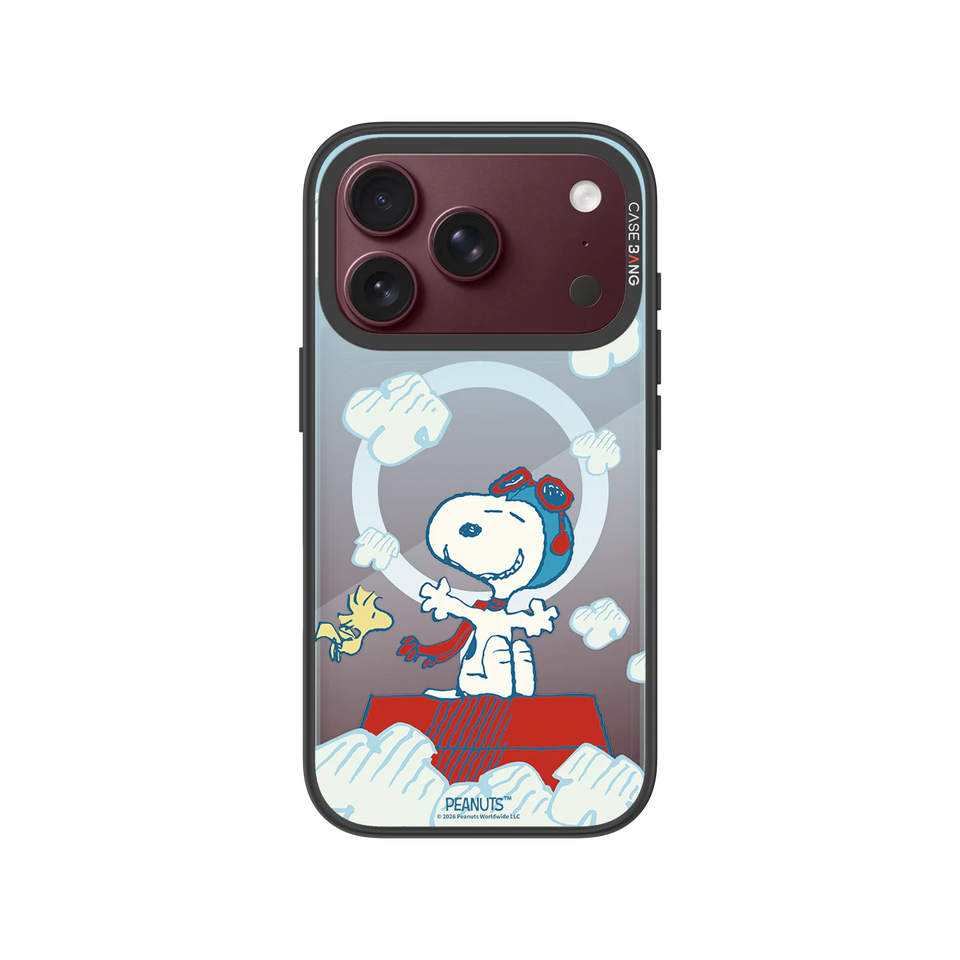 Snoopy Cloud Dream Snap-On Phone Case — iPhone 18 Pro — Complete Case Set
