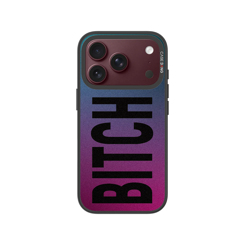 Bitch Snap-On Phone Case — iPhone 18 Pro — Complete Case Set