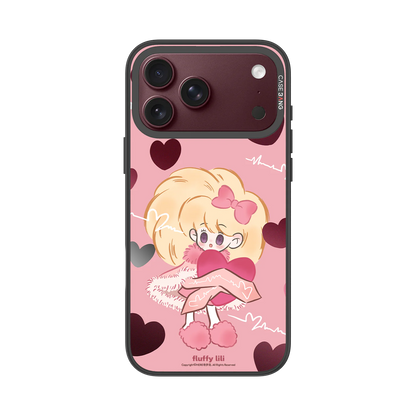 Pink Heart Hug Snap-On Phone Case — iPhone 18 Pro Max — Complete Case Set